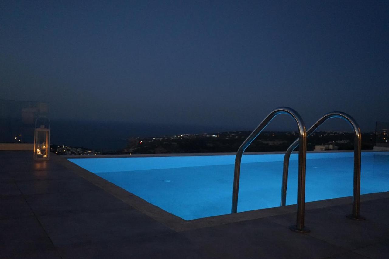 Eva Villas West With Infinity Pool & And Panoramic Sea View Gerani Chanion Dış mekan fotoğraf