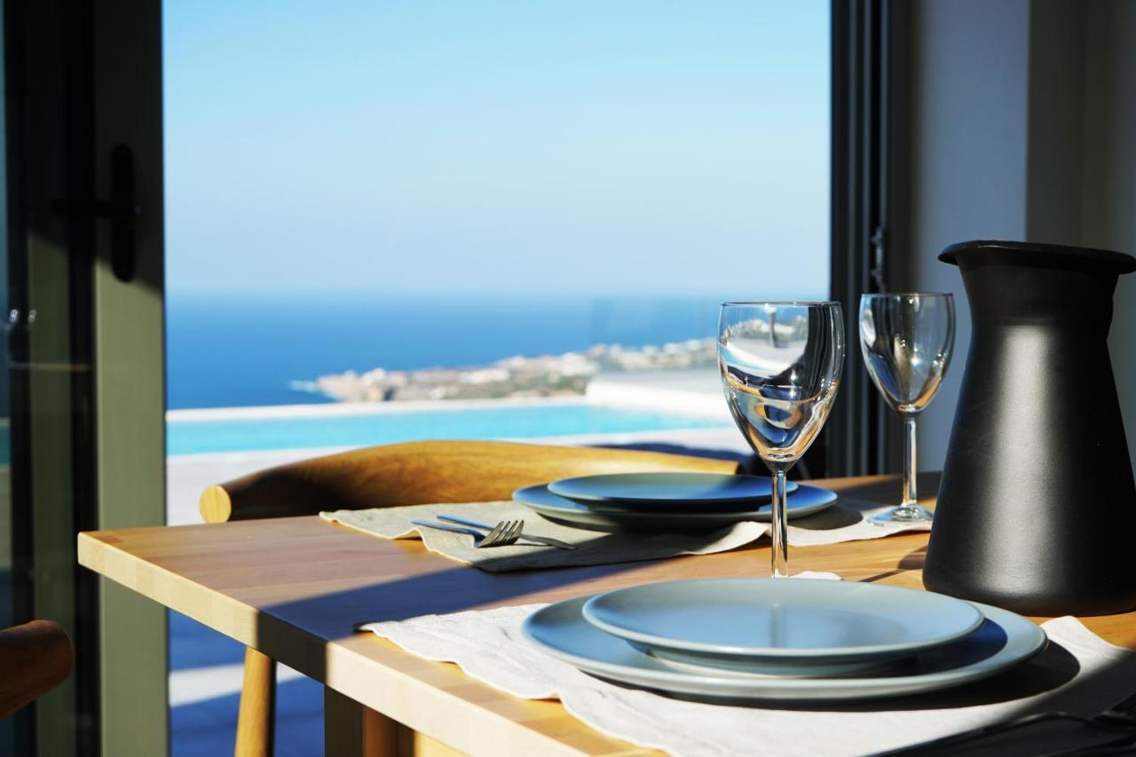 Eva Villas West With Infinity Pool & And Panoramic Sea View Gerani Chanion Dış mekan fotoğraf