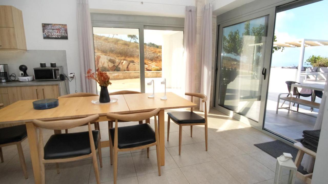 Eva Villas West With Infinity Pool & And Panoramic Sea View Gerani Chanion Dış mekan fotoğraf