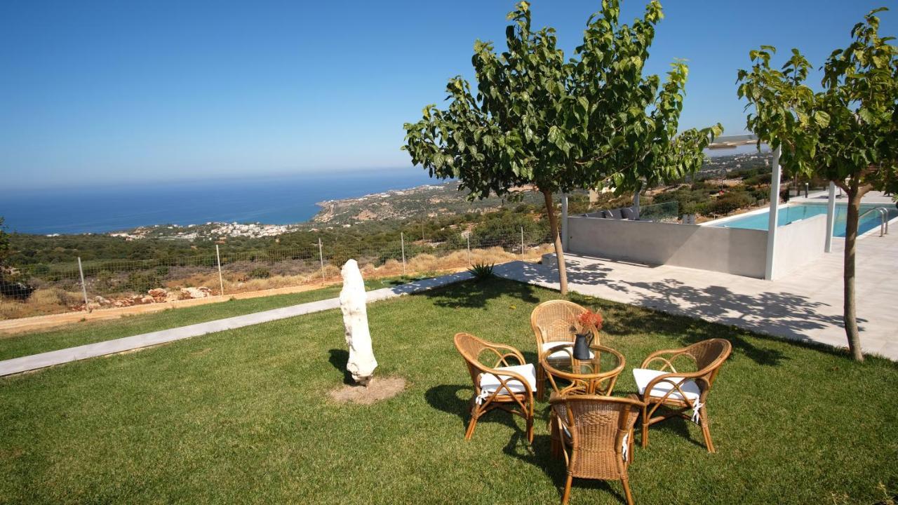 Eva Villas West With Infinity Pool & And Panoramic Sea View Gerani Chanion Dış mekan fotoğraf