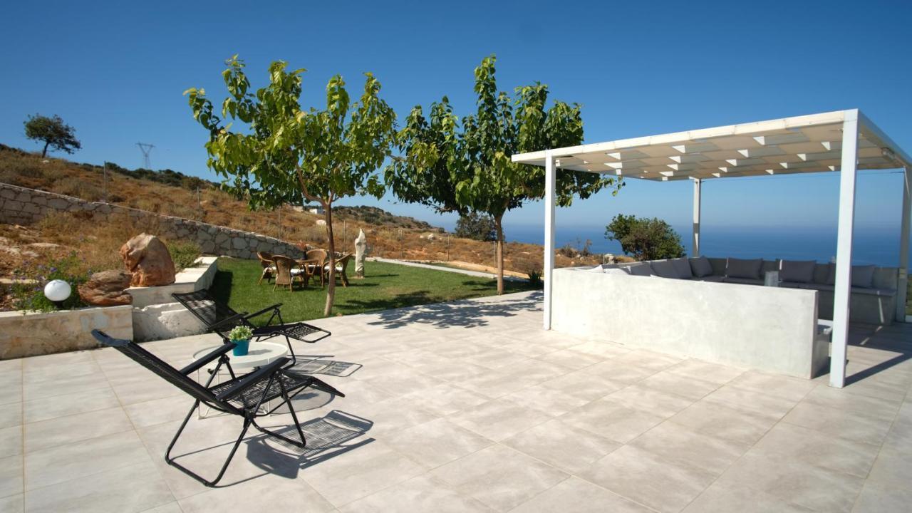 Eva Villas West With Infinity Pool & And Panoramic Sea View Gerani Chanion Dış mekan fotoğraf