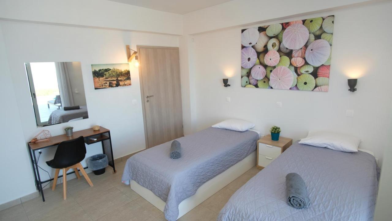 Eva Villas West With Infinity Pool & And Panoramic Sea View Gerani Chanion Dış mekan fotoğraf