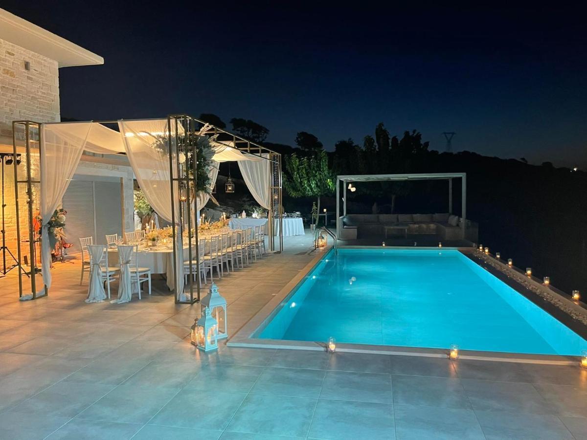 Eva Villas West With Infinity Pool & And Panoramic Sea View Gerani Chanion Dış mekan fotoğraf