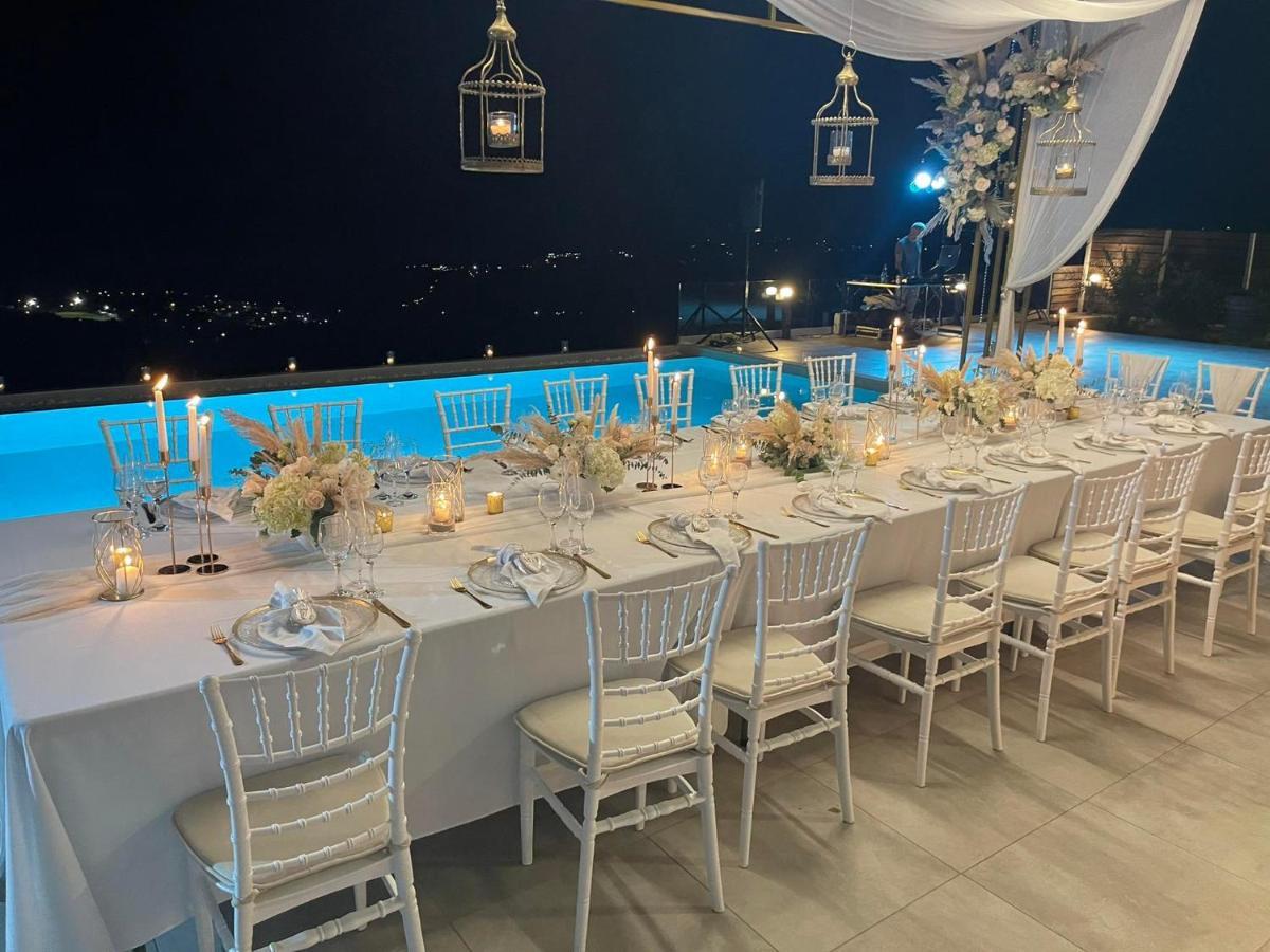 Eva Villas West With Infinity Pool & And Panoramic Sea View Gerani Chanion Dış mekan fotoğraf