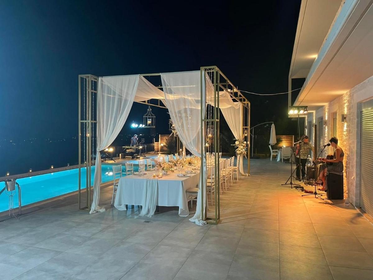 Eva Villas West With Infinity Pool & And Panoramic Sea View Gerani Chanion Dış mekan fotoğraf